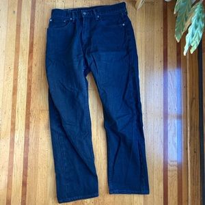 Womens Levi’s 505 black jeans